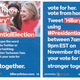 Voter suppression tweets posted by Russian operatives.